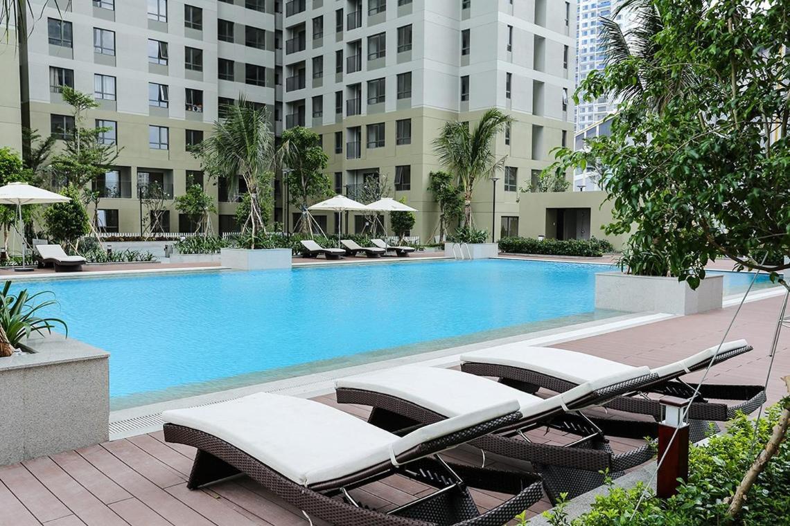 Cozy 2 Bedrooms Condo In T1 Masteri Thao Dien, Fully Furnished With Full Amenities Ho Či Minovo Město Exteriér fotografie