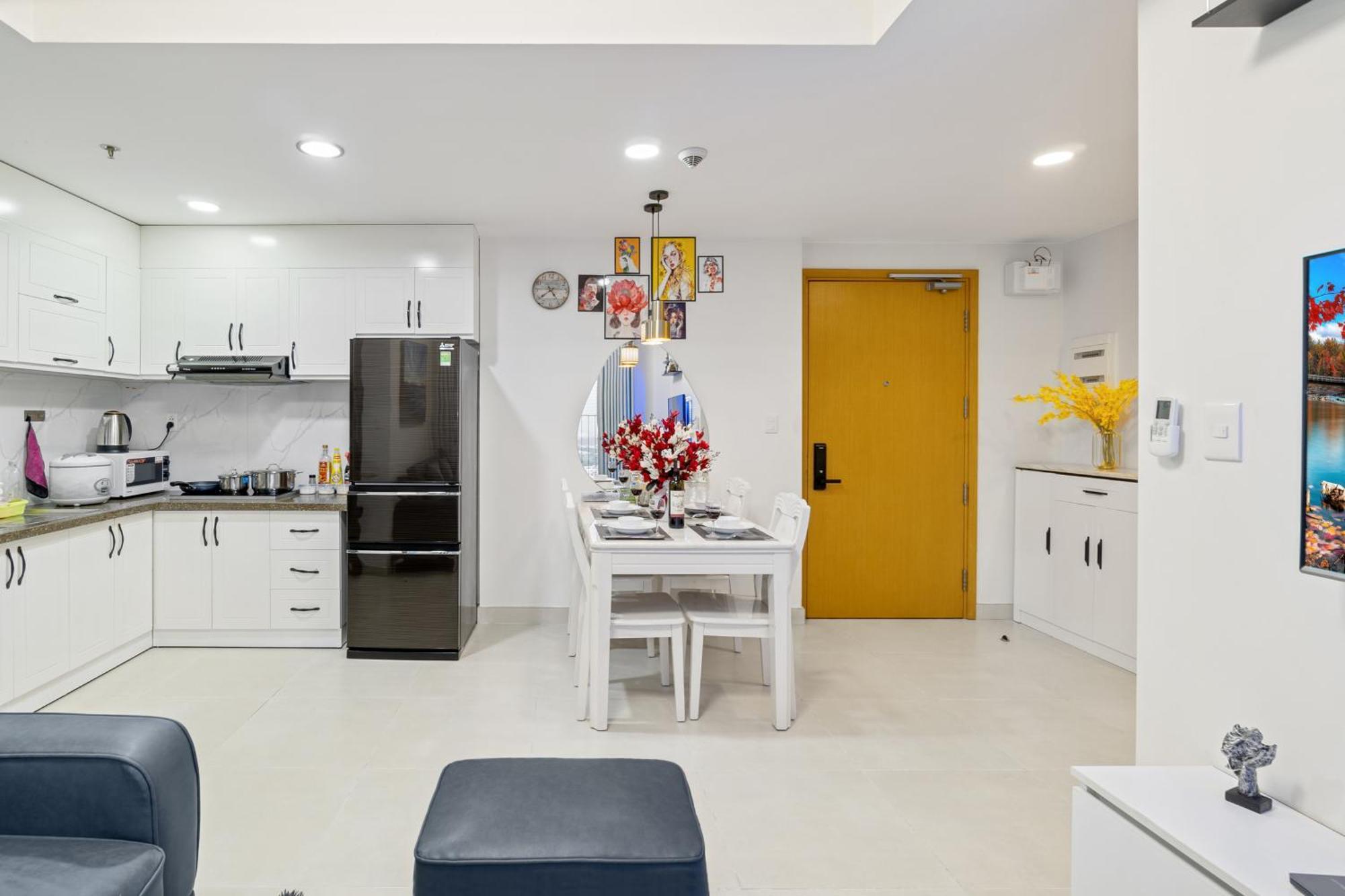 Cozy 2 Bedrooms Condo In T1 Masteri Thao Dien, Fully Furnished With Full Amenities Ho Či Minovo Město Exteriér fotografie